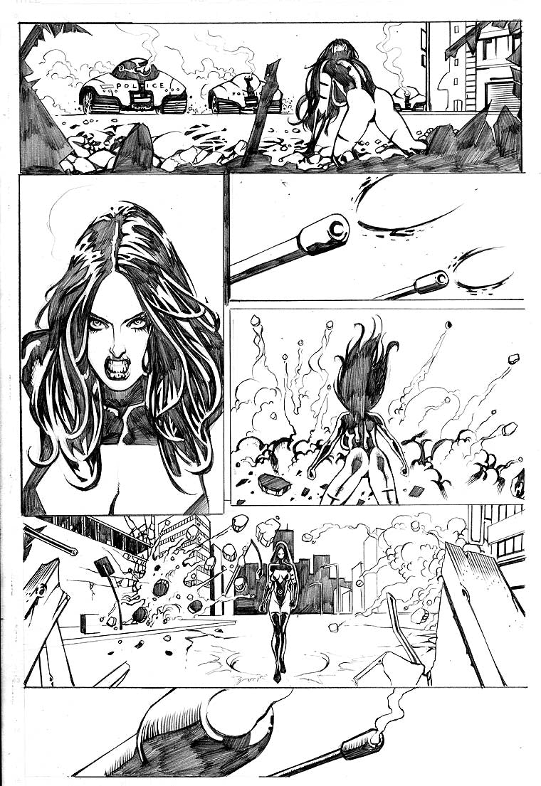 Crash Landing 122-page Unfinished Comic PDF