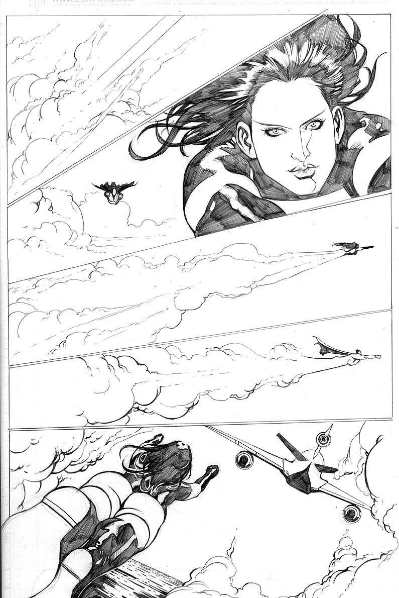 Crash Landing 122-page Unfinished Comic PDF